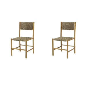 Terano Modular Tufted Modern <b>Dining</b> Chair in Bamboo for Living Room Home Furniture Bedroom Hotel School Apartment Leisure Styles - Product Image 2