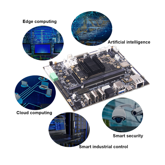 DB3588V2 RK3588 High Performance AI Development Board Edge Computing 6 TOPS NPU 8K Mali-G610 GPU Core Carrier Board