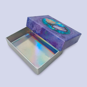 Bán buôn số lượng lớn chất liệu giấy tùy chỉnh bộ bài Tarot mạ bạc holographic cao cấp kèm bao bì & hướng dẫn sử dụng - Product Image 4
