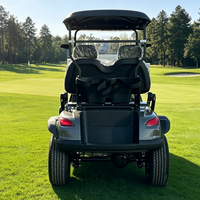 Voiturette de golf électrique personnalisée Rainbow 2 places, batterie lithium 48V, 5kW, certifiée GCC, pour parcours de golf