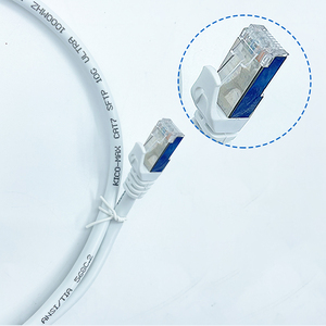 Câble Ethernet blindé Cu SFTP Cat7 gris 4P à paires torsadées avec gaine PVC, certifié S.G.S/CE/RoHS, conducteur solide pour <span class=keywords><strong>LAN</strong></span>/Télécom - Product Image 5