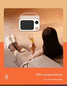 <strong>Desktop</strong> PTC <strong>Mini</strong> <strong>Heater</strong> Adjustable Element Heating Small Portable USB Space Fan <strong>Heater</strong>