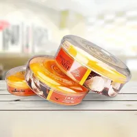 Nouveau Complément Alimentaire Naturel à Base de Nid d'Hirondelle, Boîte de Rangement en Plastique PS Transparente avec Couvercle pour Emballage Cadeau, 1,5-2,4 mm