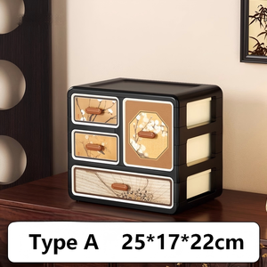 <b>Storage</b> Box Plastic Cosmetic <b>Storage</b> Box Home Office Sundries <b>Dressing</b> <b>Table</b> Drawer Multi-Layer Desktop - Product Image 2