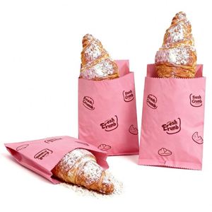 Brown Kraft Food-Grade Greaseproof Waterproof Stand-Up <b>Biodegradable</b> Laminated <b>Paper</b> Bags - Product Image 6