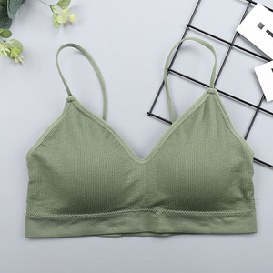 High Elastic <b>Bra</b> Women Gathering Bralette Push up <b>Bra</b> Summer Anti-light Korean Style Wild <b>Bra</b> Tube Top Sexy No Rims Lingerie - Product Image 6