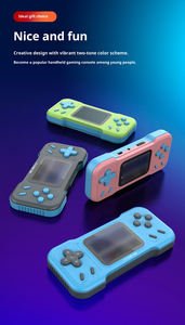 Console de <span class=keywords><strong>jeu</strong></span> portable A15 avec 500 jeux intégrés, grand écran de 3,0 pouces, 1200 mAh, prise en charge du <span class=keywords><strong>jeu</strong></span> à <span class=keywords><strong>deux</strong></span> joueurs - Product Image 2