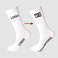 Chaussettes de sport d'élite en coton personnalisées avec logo, design tendance, broderie jacquard, pour femmes et hommes, idéales pour le basketball et l'été