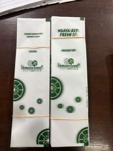 Bolsa Transparente de Forro Polar con Impresión a un Color, Sellado Térmico Central, Portátil, para Amenidades de Habitación de Hotel YiRui - Product Image 2