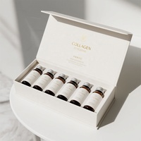 Boîtes rigides personnalisées de luxe en carton brun avec fermeture magnétique haut de gamme, impression quadricolore, emballage cadeau pour médicaments sur mesure