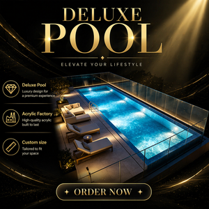 Pannello in Acrilico Trasparente di Alta Qualità per <span class=keywords><strong>Piscina</strong></span> Infinity Esterna Personalizzata della Fabbrica Leyu - Product Image 1