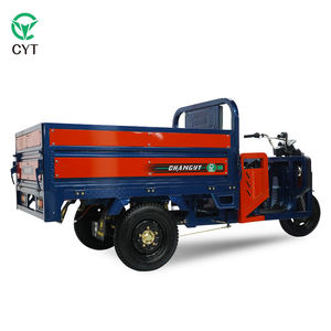 Novo Modelo de Motocicleta Elétrica de Três Rodas, Triciclo de Carga Automático, Carroceria Aberta, Alta Potência, Capacidade de Carga de 400kg - Product Image 5