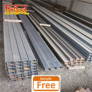Astm A36 C12x20.7 12m Longitud C Canal de acero L Acero al carbono 100x48 con agujeros - Product Image 4
