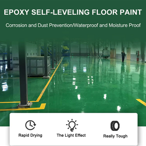 Peinture époxy pour sols d'entrepôts, résistante aux chocs, imperméable, pour garages, revêtement de sol en béton lisse, prix compétitif - Product Image 2