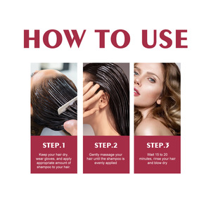 EELHOE Shampoo Colorante Delicato Non Irritante Efficace nella Copertura Naturale e Uniforme dei <span class=keywords><strong>Capelli</strong></span> <span class=keywords><strong>Bianchi</strong></span> Facile da Colorare - Product Image 3