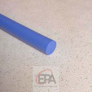 HDPE Blue Rod Heavy Duty 100mm x 1m Ingénierie Plastique Excellentes Propriétés mécaniques Résistance à haute impression Longue durée de vie - Product Image 5