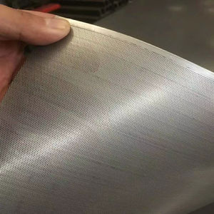 Grille de haut-parleur en acier inoxydable 304/316 de haute qualité, maille métallique à trous ovales, design perforé, couleur vive, taille personnalisable - Product Image 4