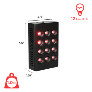 Mini dispositivo médico de terapia de luz Led para oficina en casa, dispositivo de terapia de luz roja Led portátil 660nm 850nm - Product Image 4