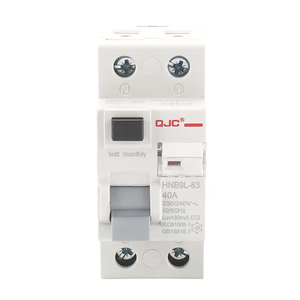2025 QJC RCBB ELCB RCD устройство 2 p 2 полюса 2 фазы 6- 125A 30 мА электронные выключатели остаточного тока - Product Image 2