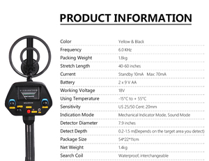 Fabrika doğrudan satış MD4080 yeraltı hobi plaj avcılık için kalıntı paraları pinpoint altın <span class=keywords><strong>metal</strong></span> dedektörü çocuklar ve yeni başlayanlar - Product Image 3