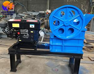 תחנת ריסוק ניידת קלה להזזה, מגרסת לסת ניידת לשימוש באזורים רחבים, מגרסת אבן ביתית למפעל ייצור, למכירה - Product Image 6