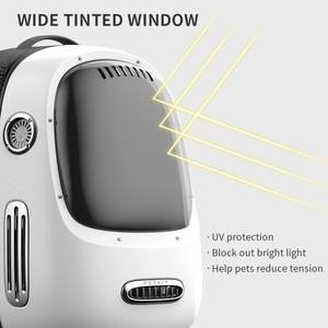 Leichte bequeme Katzen hunde rucksack tasche Belüfteter Katzen rucksack träger mit eingebautem Ventilator - Product Image 5