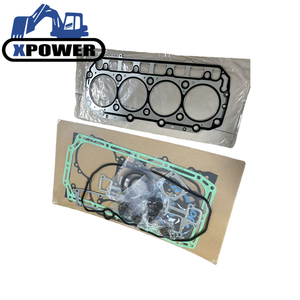 Kit complet de joints de révision en acier inoxydable pour moteur Xpower 4TNV94 4TNV94L, excavatrice VIO75, 729906-92610 729906-92600 729904-92730 6 - Product Image 1