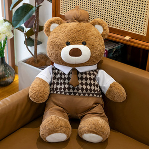 Ingrosso piccolo orsacchiotto peluche stile accademia per matrimoni e compleanni-OEM/ODM riempimento cotone PP - Product Image 4