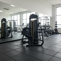 Appareil combiné professionnel Leg Curl et Leg Extension à charge par plaques pour l'entraînement de la force des ischio-jambiers et des quadriceps, équipement de fitness pour les jambes