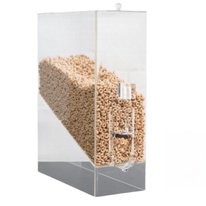 Eco-Friendly Elegant Transparent Acrylic Countertop Snack Dispenser <b>Box</b> for Household Use - Product Image 3