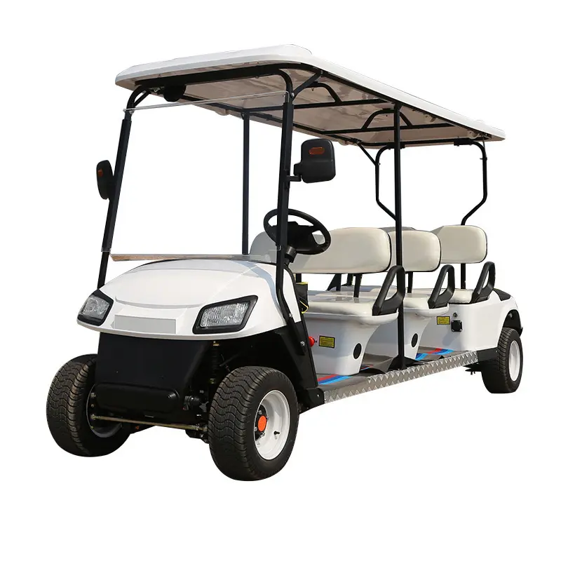 El precio más barato Electric Club Car Buggy 4 Wheel Electric Mini Single Seat Carros de golf