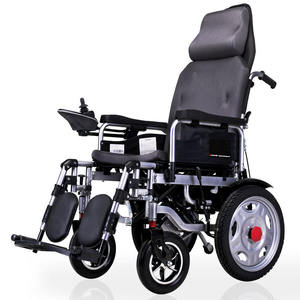 Fauteuil roulant électrique pliable en aluminium léger pour adultes handicapés, pratique pour les voyages et l'extérieur - Product Image 4