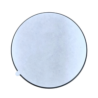 Support magnétique pour téléphone en acier au manganèse anti-corrosion personnalisé de 90 mm avec revêtement en silicone et support adhésif pour utilisation sur bureau