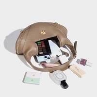 Automne hiver nouvelle mode sac à main polyvalent coeur serrure Niche conception sous les bras fermeture éclair doux dames personnalisé voyage sac à main