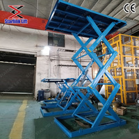 2-ton 3-ton 5-ton Fixed Scissor Cargo Lift / Scissor Warehouse Cargo Lift