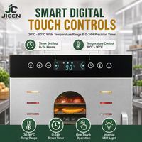 Best verkochte roestvrijstalen commerciële fruitdroogmachine met 20 trays