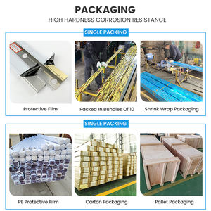 Profilé métallique de technologie avancée pour carrelage de douche, <span class=keywords><strong>bandes</strong></span> de finition fines en acier inoxydable 201 304 au design unique - Product Image 6