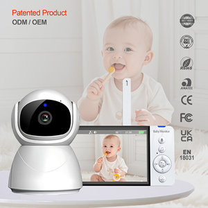 Moniteur Bébé Sm50 2026 avec Écran 5 Pouces, Vision Nocturne, Caméra <span class=keywords><strong>de</strong></span> <span class=keywords><strong>Surveillance</strong></span> Domestique, Caméra <span class=keywords><strong>de</strong></span> Sécurité pour Babysitter, Nounou Électronique - Product Image 1
