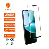 Protection d'écran en verre trempé pour Redmi Note 17 15C, anti-traces de doigts, anti-reflets, résistant aux rayures, dureté 9H, qualité AAA