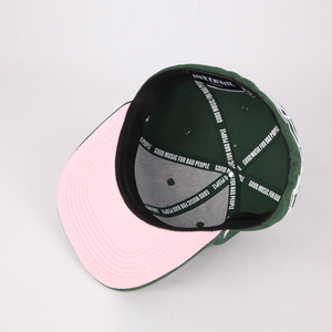 OEM tùy chỉnh 6 Bảng điều chỉnh vành phẳng 3D thêu Snapback mũ tùy chỉnh được trang bị mũ với <span class=keywords><strong>logo</strong></span> cap bán buôn hip hop mũ cho nam giới - Product Image 6