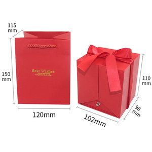 Hộp quà xà phòng hoa hồng acrylic đỏ bán chạy năm 2024 dành cho ngày lễ tình nhân - Product Image 2