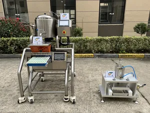 Automatic Gelifie Candy Jelly Gummy Production Line Gel Candy Sugar Mixing And Pouring Machine