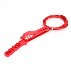 OEM <span class=keywords><strong>Red</strong></span> Safety Loto Valve <span class=keywords><strong>Cable</strong></span> económico Bloqueo Etiqueta Dispositivo de bloqueo - Product Image 4