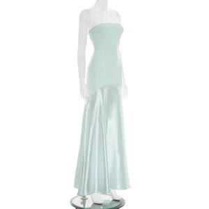 Viviblook C26DS075 Vestidos de Verano para Mujer, Vestido Casual Sexy para Vacaciones, Vestido Largo sin Tirantes para Fiesta - Product Image 2