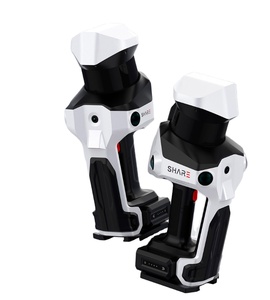 SHARE SLAM S100 Mobile LiDAR cuenta con una antena RTK integrada de calidad de mapeo y una batería dual. - Product Image 1