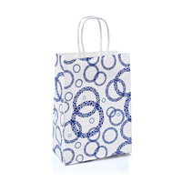 Sac fourre-tout en papier avec logo personnalisé, réutilisable, sac cadeau de luxe, sac en papier pour le shopping, taille et couleur personnalisées pour l'emballage de détail, mariage, fête
