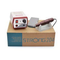 Équipement de laboratoire dentaire, micromoteur 204 de couleur rouge, pièce à main 102LN, 45000 tr/min, micro-moteur électrique pour perceuse à ongles