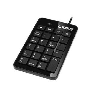 Cadeve 670 Numeric Keypad USB <b>Wired</b> Compact <b>Keyboard</b> For Finance Accounting Business Use - Product Image 2