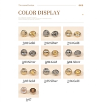 Boutons à pression vintage en alliage de zinc texturé martelé, style luxe, forme champignon, étoile, cœur, diamant, lavables pour manteaux et coupe-vent