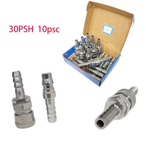 Japanese Style 20/30/40 PSH Pneumatic <b>Quick</b> Connect Coupling Air Hose Fitting 8/10pcs Box - Product Image 2